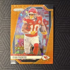 2024 Panini Prizm Disco Prizm Isiah Pacheco #139 Kansas City Chiefs