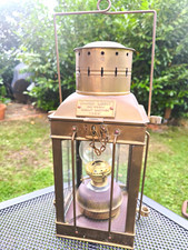 Cargo Light Öllaterne Metall/Glas rechteckig hängend gold/braun 1989