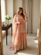 Ready To Wear Salwar Kameez Party Wear 3 Piece Bollywood Women's Ethnic Outfit