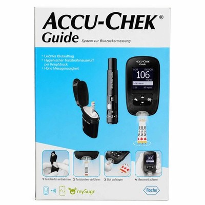 ACCU-CHEK Guide Blutzuckermessgerät Set mg/dl, 1 Stück PZN 11664921