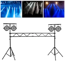DJ Light Stand Rack T-Bar Lighting Trussing Stage Audio Light Truss Professional