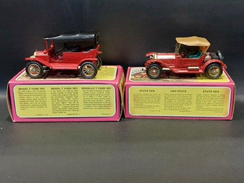 Matchbox Lesney Yesteryear Y-1 Model T Ford 1911 & Y8 Stutz Roadster 1914 VNMB - Picture 4 of 9