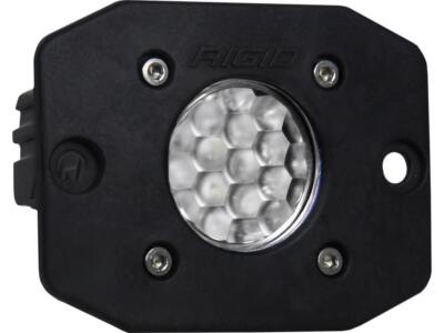 RIGID Industries 20631 RIGID Ignite LED Light, Diffused Lens, Flush Mount, Black
