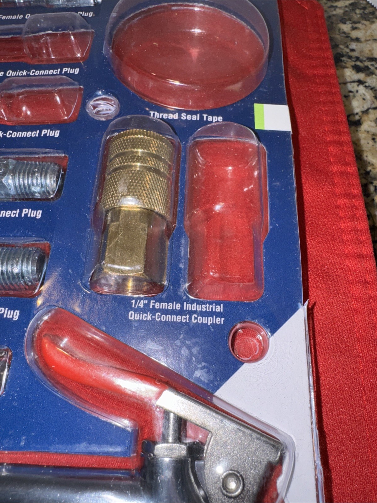 Primefit Tools and Accessories Air Accessory Kit 15 Pc Starter Open Package