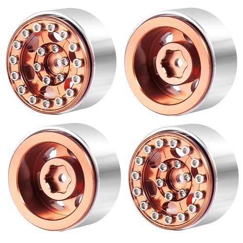Flyxm 1,0" Beadlock Wheels Felge für 1/18 TRX4M 1/24 RC Crawler Axial SCX24 FCX24 - Bild 10 von 10