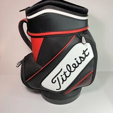 Titleist Mini Golf Den Caddy Trash Bag Man Cave Deco Very Nice Condition