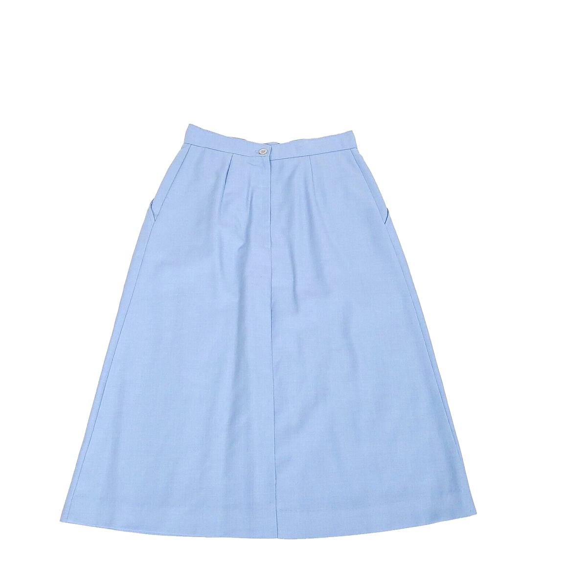 Vintage Brookbrigde Womens Skirt 7 Blue Pencil Pocket 80s 90s | eBay