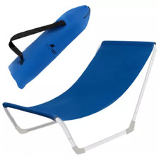 Sedia a Sdraio Lettino da Mare Spiaggia Piscina Balcone Giardino Sacca Portatile