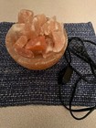Salt Lamp & Crystal Chunks - Himalayan Night Light Natural, unboxed — photo 3