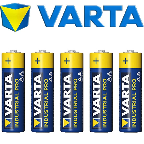 Piles AAA LR03 VARTA - AA LR06 INDUSTRIAL PRO LR3 LR6 PILE 1,5 V ALCALINE - Photo 4/4