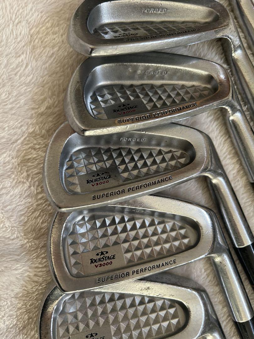 Bridgestone Tourstage V3000 iron set 3-9.P.PS RIFLE FCM | eBay Bridgestone Tourstage V3000 iron set 3-9.P.PS RIFLE FCM | eBay