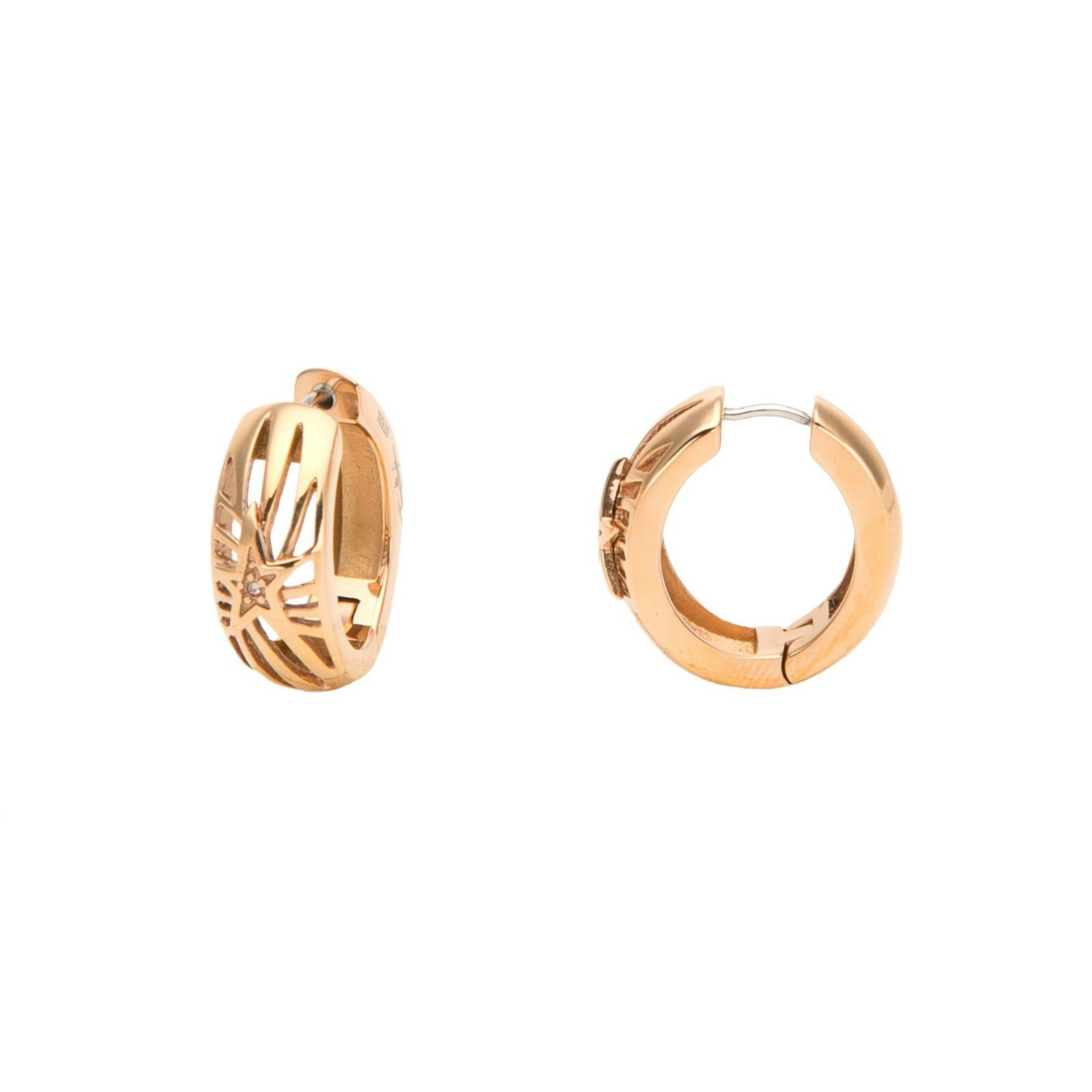 Boucles d'oreilles créoles Thierry Mugler, le bijou idéal pour illuminer vos soirées
