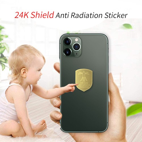 Anti Radiation Mobile Phone Stickers Protector Shaped Blocker Computer _tm - Zdjęcie 11 z 12
