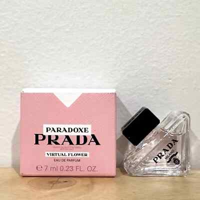 PRADA Paradoxe VIRTUAL FLOWER Eau De Parfum EDP Perfume Travel Mini 7ml 0.23 oz