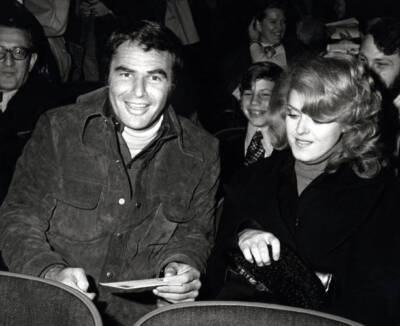 Burt Reynolds and Bernadette Peters at Performance of Molly - 1973 Old Photo