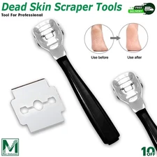 INSTUMAX® Cuticle Dead Skin Scraper Foot Corn Scraper Callus remover with 1blade
