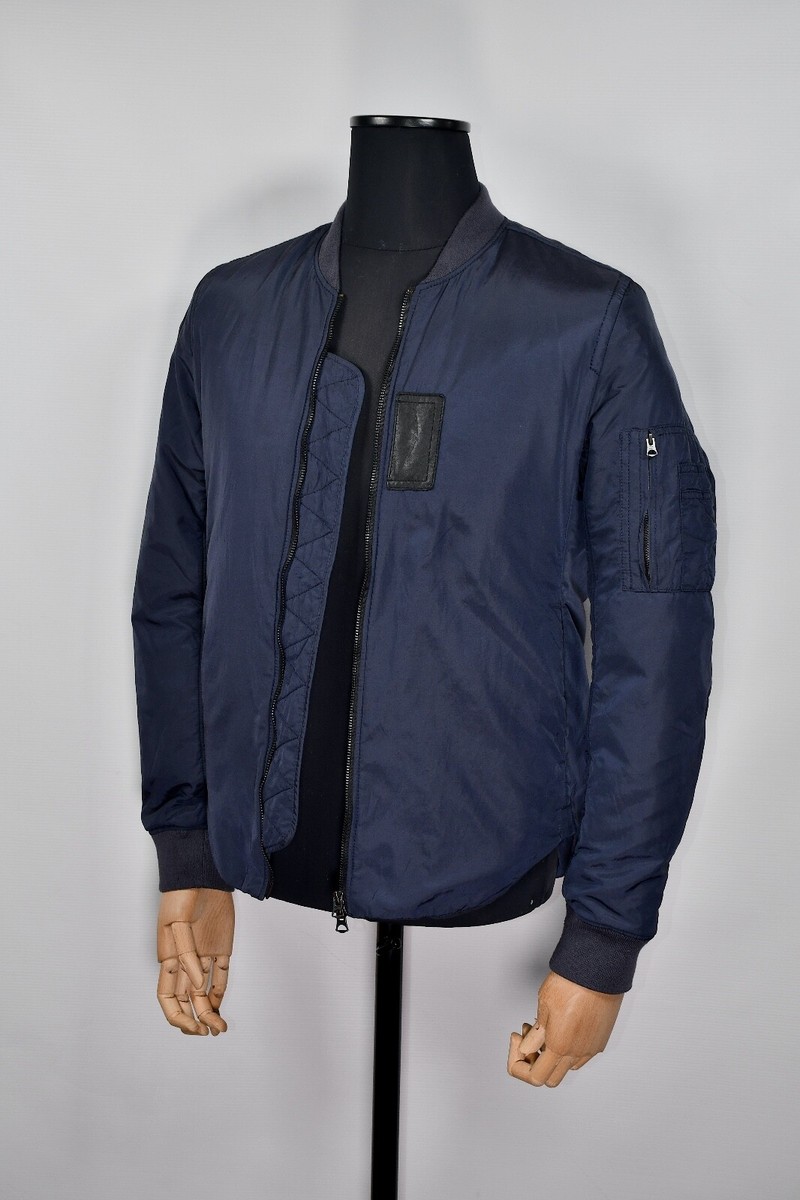 ACNE STUDIOS SILAS MA-1 ANTIQUE LIGHT BOMBER JACKET size 44 ACNE STUDIOS SILAS MA-1 ANTIQUE LIGHT BOMBER JACKET size 44