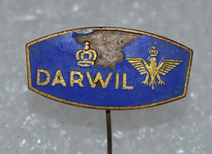 Reloj De Pulsera darwil Swiss Marca Vintage Pin Insignia Anstecknadel suiza  rara | eBay