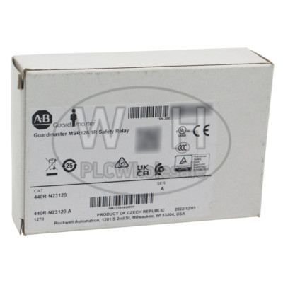 Sealed NEW Allen Bradley 440R-N23120 MSR126.1R, 24V AC/DC,Safety Relay