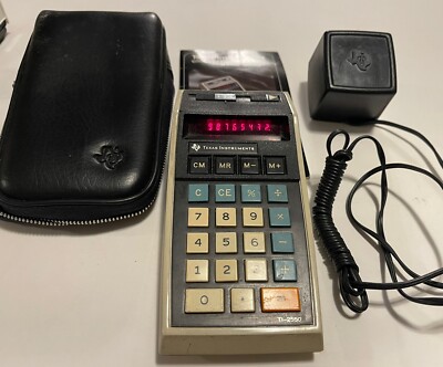 Calculatrice Texas Instruments 2550-III - POUR PIÈCES, NON TESTÉE