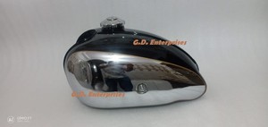 New Nsu Max 250 Chrome And Black Painted Fuel Petrol Tank For Moto Nsu Max 250 Ebay