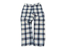 Ian Poulter IJP Men’s Golf Design Pants Trousers Cuffed Wool/Poly Blend Plaid UK