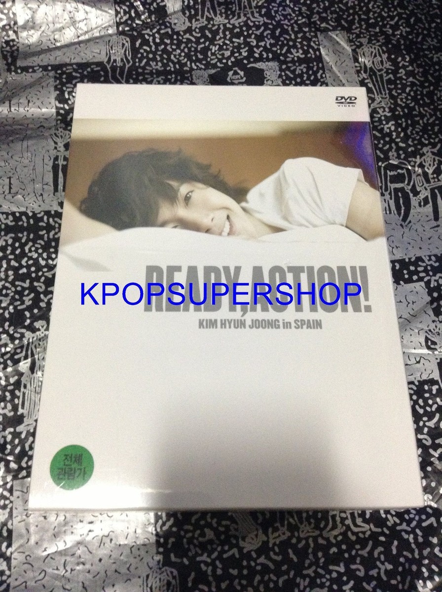 Kim Hyun Joong In Spain Ready, Action! 2 DVD First Press Limited