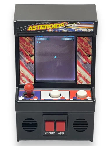 Asteroids Mini Classic Atari Game Vintage Works!!