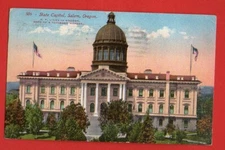 STATE CAPITOL, SALEM, OREGON VINTAGE PC 247