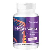 Nadh 50 Mg - 120 Kapseln, Magensaftresistent, Hochdosiert Vegan | Vitamintrend
