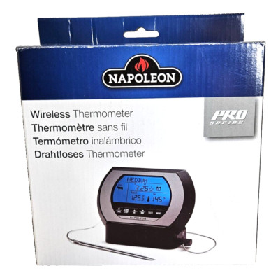 Napoleon 70006 Wireless Thermometer Pro Series Grill BBQ Thermometer