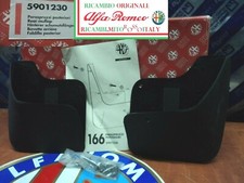 COPPIA PARASPRUZZI POSTERIORI ALFA ROMEO 166 ORIGINALI REAR MUDFLAPS