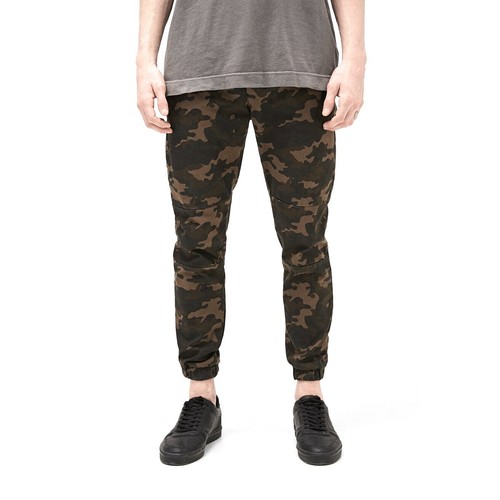 Bershka Slim Fit Jogger Pants Camo Men 