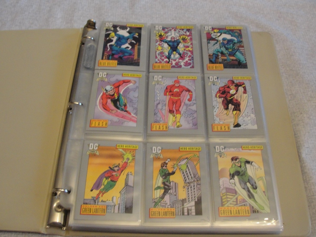 1991 Impel DC Comics Series 1 Trading Cards Complete Base Set #1