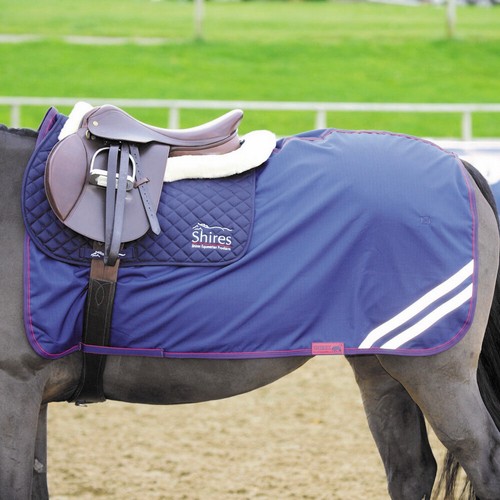 SHIRES WATERPROOF FLEECE LINED RIDE ON HORSE/PONY EXERCISE SHEET/RUG eBay