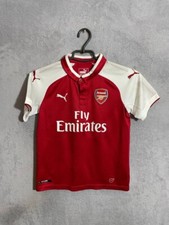 Arsenal Jersey Home football shirt 2017 - 2018 Red Puma Young Size M 9-10YRS