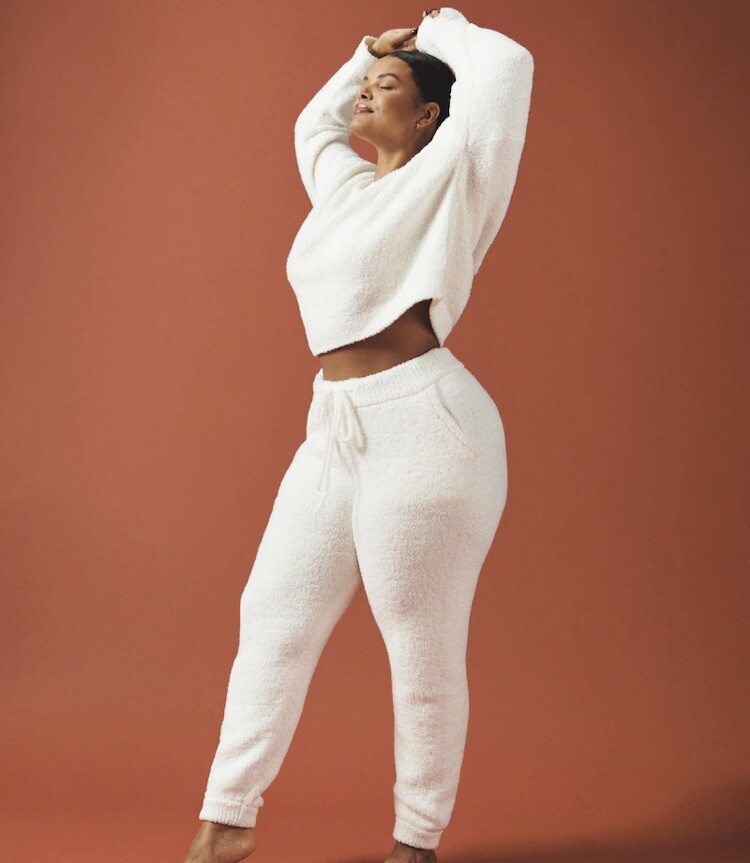 abercrombie white sweatpants