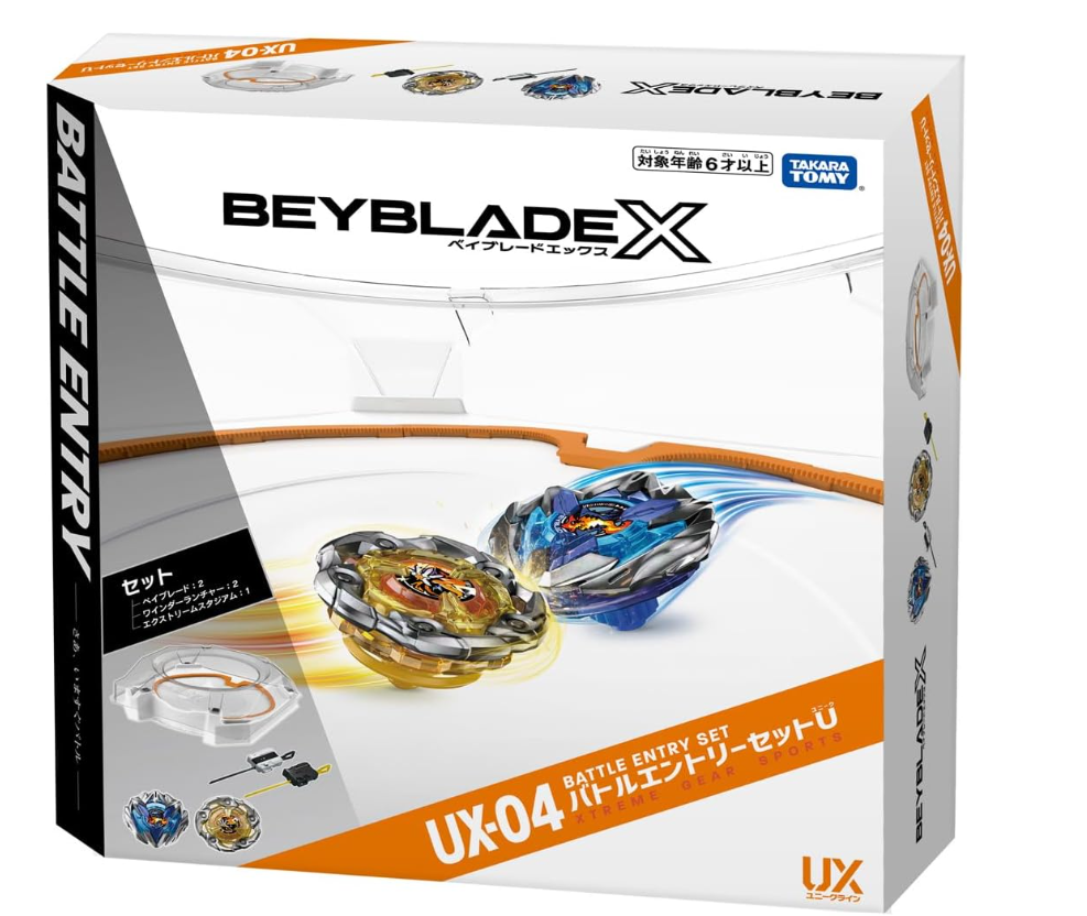 ツユ セット売り Beyblade X UX-04 Battle Entry Set U Takara Tomy New | eBay