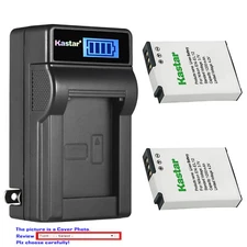 Kastar Battery LCD Wall Charger for Nikon EN-EL12 & Nikon Coolpix AW110 Camera