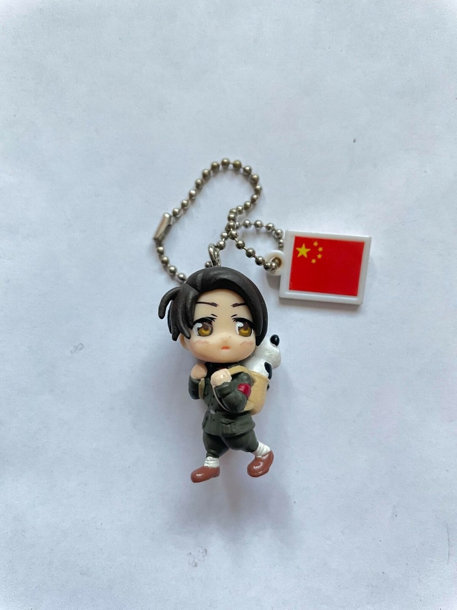 NAOKI ガチャ グッズ Tomy Hetalia Axis Powers Gashapon Capsule Mascot Figurine Keychain