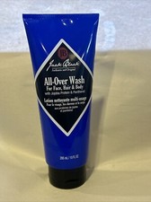 Jack Black All-Over Wash for Face, Hair  Body 10oz/295ml NO BOX