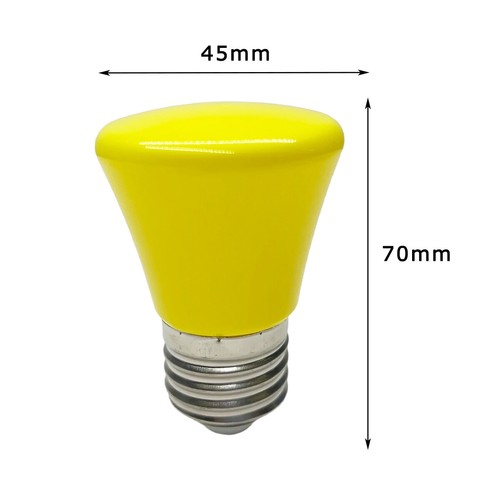 Colored LED Light Bulbs Green Pink Purple Yellow Blue White Lamps for Home Decor - Picture 2 of 18