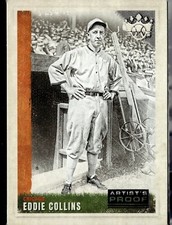 2022 Diamond Kings ARTIST PROOF Blue #18 EDDIE COLLINS Chicago White Sox HoF C2