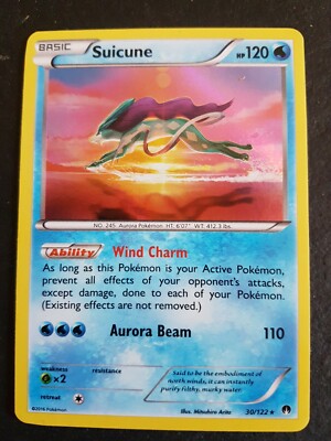 suicune pokemon card value Suicune (19/132) [Diamond & Pearl: Secret Wonders]  Gamers Paradise