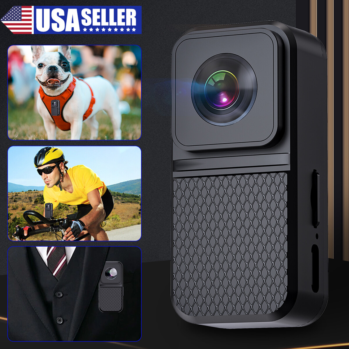 1080P FHD Sport Camera Recorder Motor Bike Motor Cycle Action Helmet Dashcam US