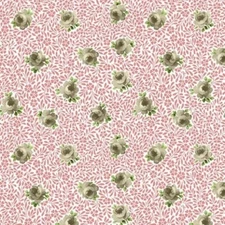 Michael Miller Rosalinda Rose Cotton Quilt Fabric Pink  By the Yard  
