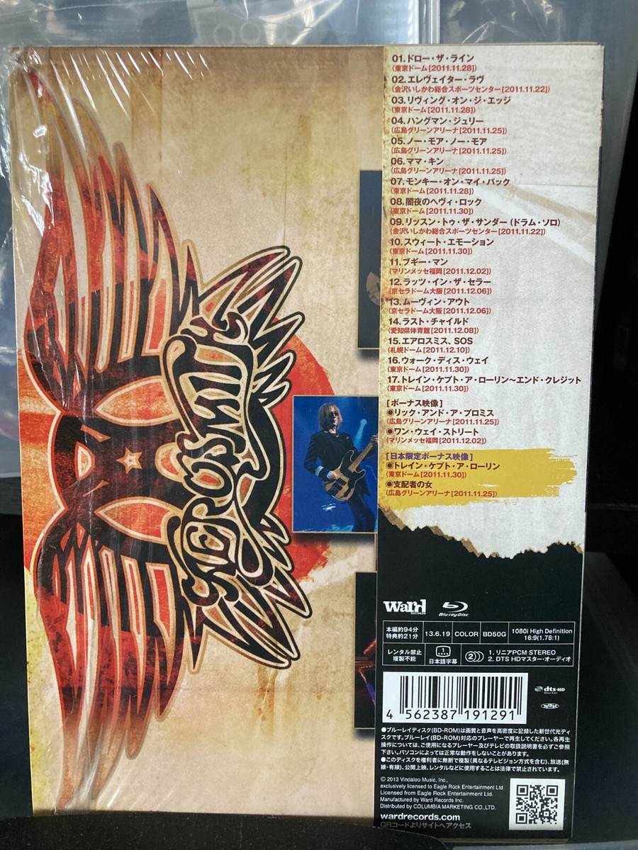 FREE SHIP* AEROSMITH ROCK FOR THE RISING SUN BLU-RAY JAPANESE