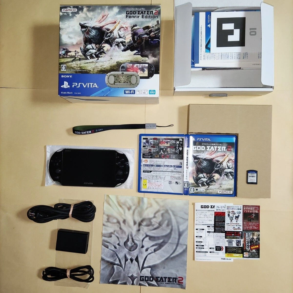 PlayStation Vita × GOD EATER 2 Fenrir limited Edition (PCHJ-10010 
