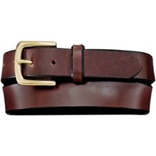 Brighton Men's Brown English Bevel Latigo Belt 21807