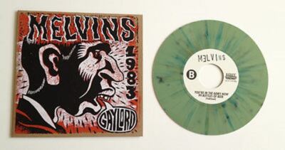 THE MELVINS 1983 Gaylord 7'' EP GREEN SPLATTER VINYL US 2013 Amphetamine NM